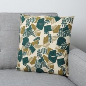Hallmark Green Abstract Decorative Pillow